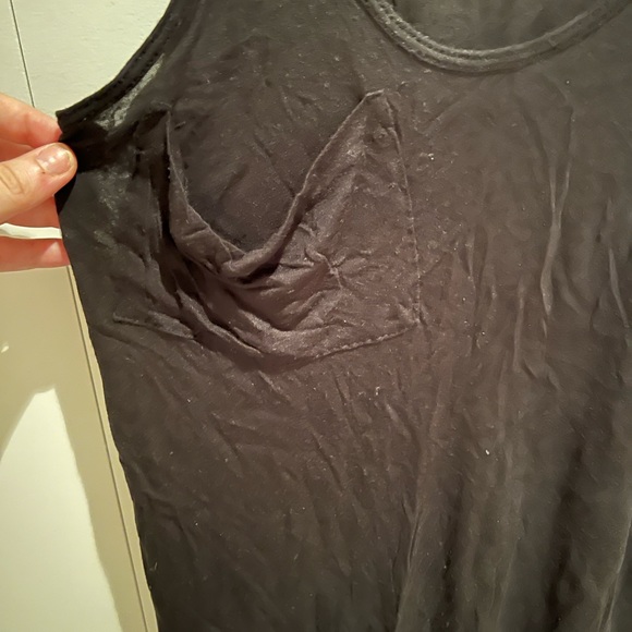 Women’s Kain Label sheer sleeveless tank top with pocket - Picture 3 of 4